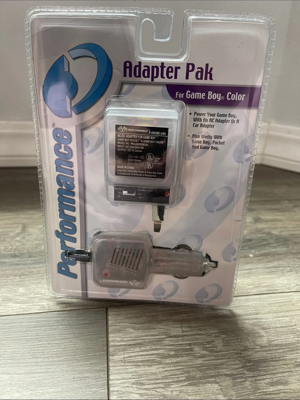 Adapter Pak for Game Boy Color - Clear/Grey never opened